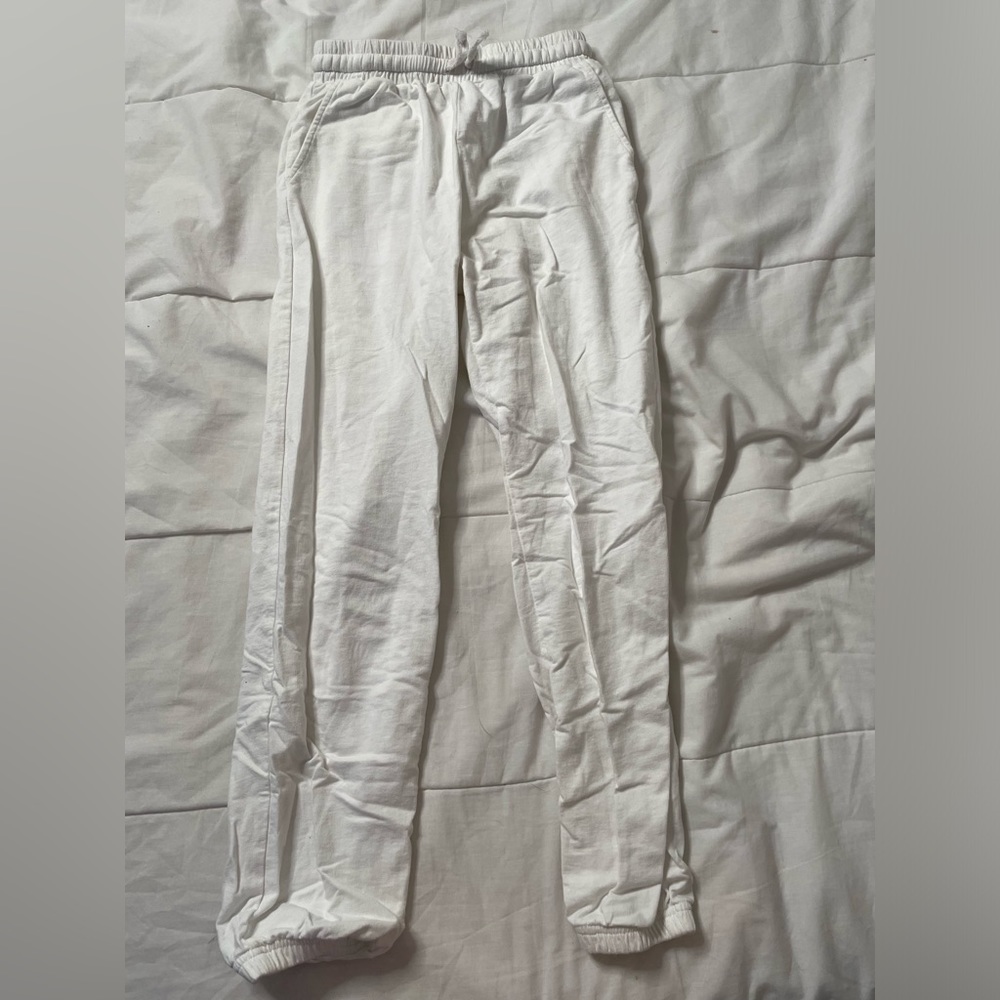 SHEIN Girl White Sweatpants